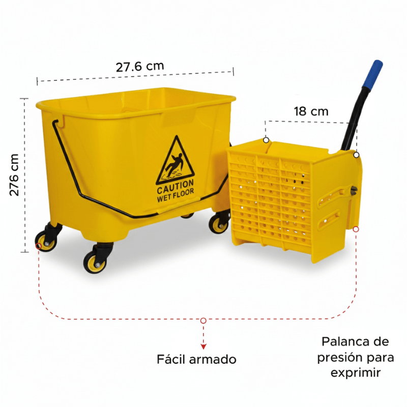 Balde Exprimidor Industrial 20 litros